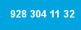 928 304 11 32